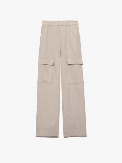 Frame Cargo Trousers In Brown