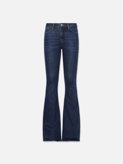 Frame Le High Flare Jeans In Blue