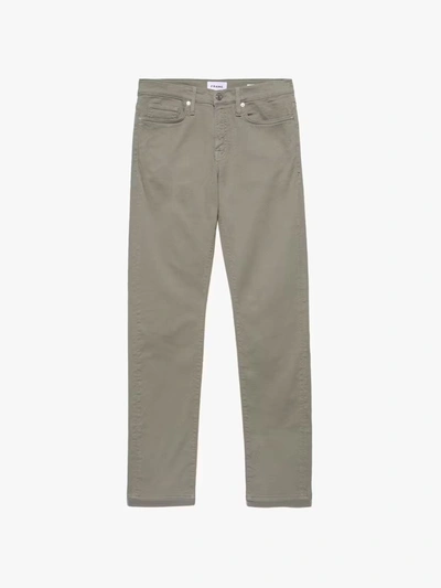 Frame L'homme Slim Twill Jeans In Gray