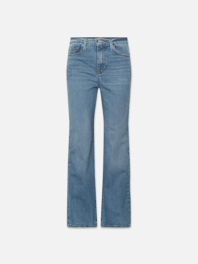 Frame Le Jane Ankle High Rise Jeans In Baines Rips