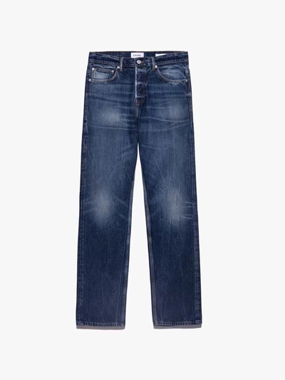 Frame The Straight Jeans In Blue