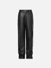 FRAME FRAME HIGH RISE RELAXED LEATHER TROUSER PANTS