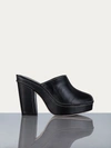 FRAME ELIO CLOGS NOIR LEATHER