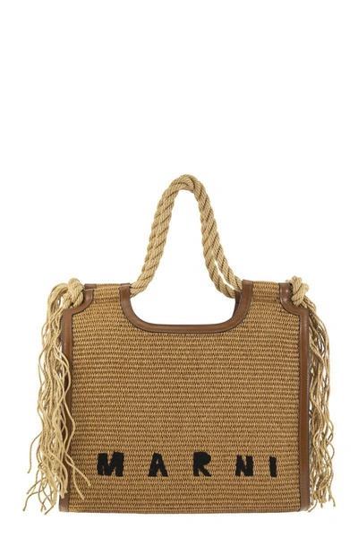 Marni Raffia Handbag Natural Color
