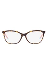 TIFFANY & CO 53MM BUTTERFLY OPTICAL GLASSES