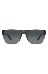 Costa Del Mar Paunch Xl 59mm Gradient Square Sunglasses In Grey Gradient