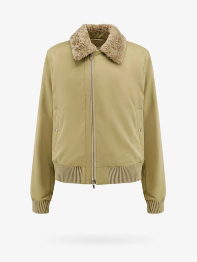 Burberry Man Jacket Man Green Jackets