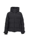 Belstaff Mens Black Pulse Funnel-neck Quilted Shell-down Jacket In Black
