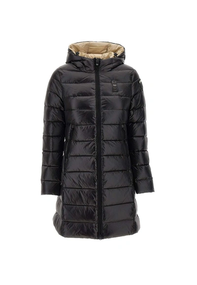 Blauer Down Jacket In Black