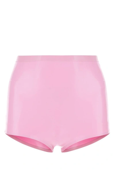 Maison Margiela Woman Pink Latex Culotte