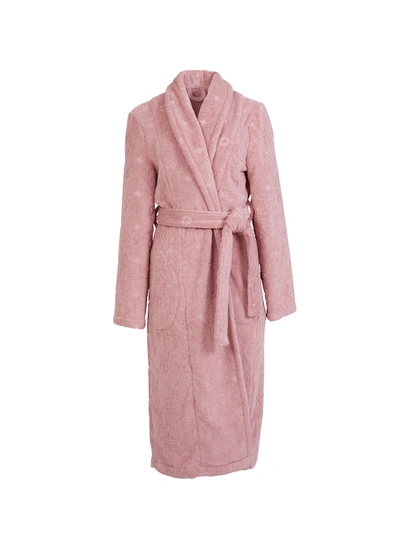 Fleur Du Mal Terrycloth Robe In Rose Pink