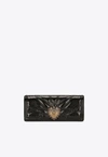 Dolce & Gabbana Devotion Python-effect Baguette Bag In Black