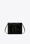 Dolce & Gabbana Elegant Dg Logo Patent Leather Crossbody Handbag In Black