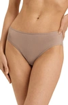 HANRO MILEA HIGH CUT COTTON BRIEFS