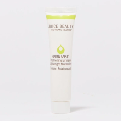 Juice Beauty Green Apple Brightening Emulsion Lightweight Moisturizer Travel Size In White