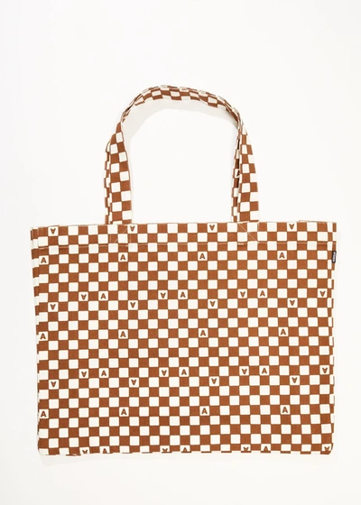 Afends Unisex  Tote Bag In Brown