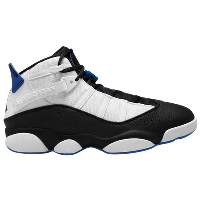 Jordan Mens  6 Rings In White/blue/black