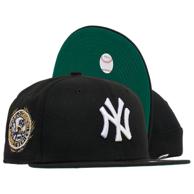 New Era Mens New York Yankees  Yankees Laurel Sp Fitted Cap In Black