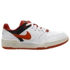 Nike Men's Full Force Low Casual Shoes In White/mystic Red/black/sail