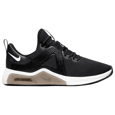 Nike Women's Air Max Bella Tr 5 Workout Shoes In Black/dark Smoke Grey/white