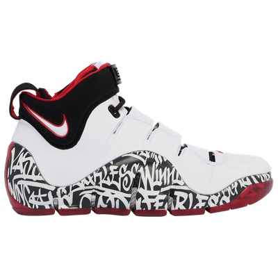 Nike Mens  Zoom Lebron Iv In Red/white/black