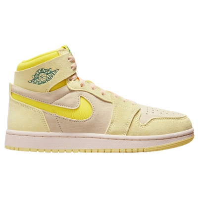 Jordan Womens  Aj1 Zoom Air Cmft 2 In Dynamic Yellow/citron Tint/muslin Sky