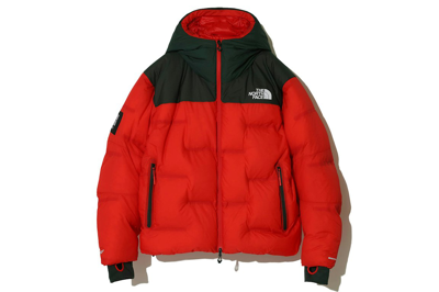 Pre-owned The North Face X Undercover Soukuu Cloud Down Nuptse Jacket Dark Cedar Green/high Risk Red