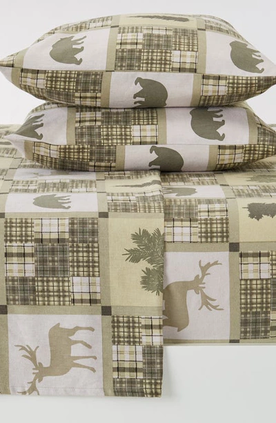 Woven & Weft Turkish Cotton Lodge Sheet Set In Stonehurst