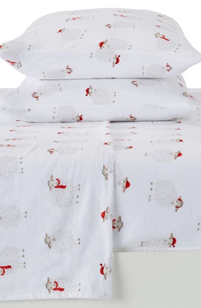 Woven & Weft Turkish Cotton Lodge Sheet Set In Sheep