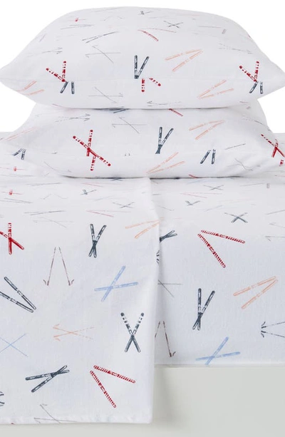Woven & Weft Turkish Cotton Lodge Sheet Set In Ski Time