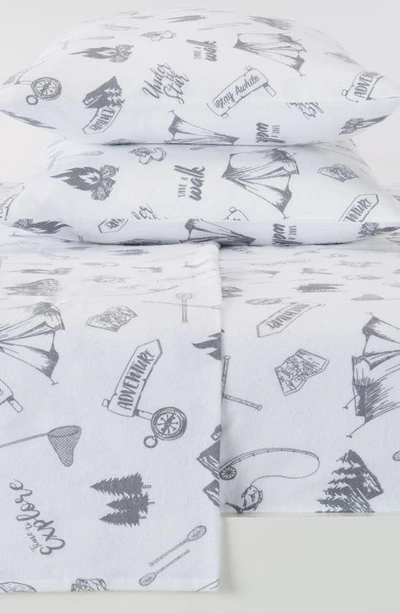 Woven & Weft Turkish Cotton Lodge Sheet Set In Camping
