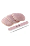 Tweezerman Polish Removal Kit In Pink