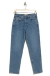 Free People X Care Fp A New Day Mid Jean In Perfect Mid Indigo