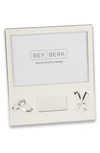 BEY-BERK WEDDING 4 X 6-INCH PICTURE FRAME
