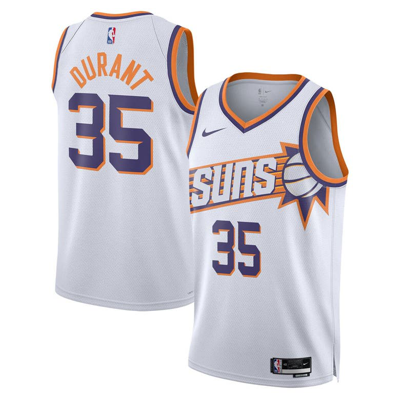Nike Unisex  Kevin Durant White Phoenix Suns Swingman Jersey
