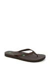 Sanuk 'yoga Joy' Flip Flop In Brown