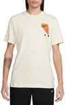 Nike Quilt Appliqué Graphic T-shirt In White