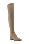 Marc Fisher Ltd Yaki Over The Knee Boot In Taupe