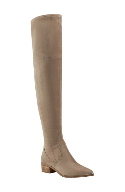 Marc Fisher Ltd Yaki Over The Knee Boot In Taupe