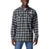 COLUMBIA GREEN MICHIGAN STATE SPARTANS FLARE GUN FLANNEL LONG SLEEVE SHIRT