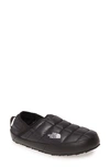 The North Face Thermoball™ Water Repellent Traction V Mule In Black/ Black Fabric