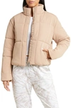 Travismathew Mont Blanc Puff Jacket In Natural