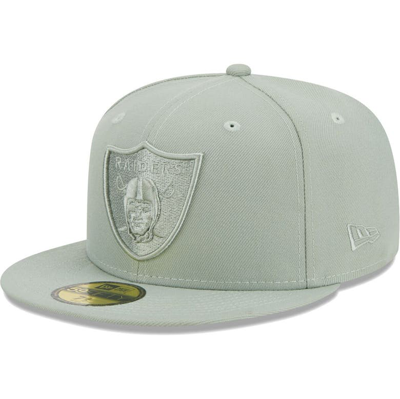 New Era Green Las Vegas Raiders Color Pack 59fifty Fitted Hat