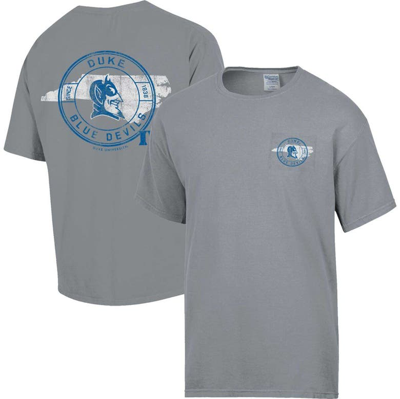 Comfort Wash Graphite Duke Blue Devils Statement T-shirt