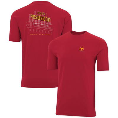 Ahead Red 2024 Presidents Cup  Pembroke T-shirt