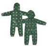 COLOSSEUM INFANT COLOSSEUM  GREEN MICHIGAN STATE SPARTANS FULL-ZIP PLAID HOODIE LONG SLEEVE JUMPER