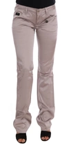COSTUME NATIONAL COSTUME NATIONAL BEIGE COTTON SLIM FIT WOMEN'S JEANS