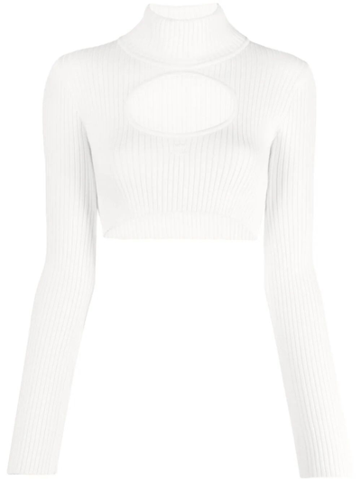 Courrèges Courreges Sweaters In Heritage White
