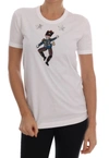 Dolce & Gabbana White Cotton Fairy Tale T-shirt In White