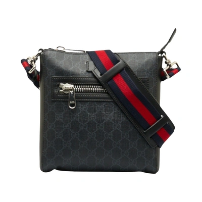 Gucci Jumbo Gg Monogram Embossed Belt Bag In Black